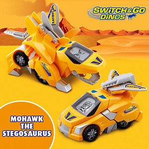 Get your teeth (and claws) into our Switch & Go Dinos range! Meet the whole ferocious family - Dash, Horn, Lex and loads more! http://bit.ly/2JoJEAn | VTech Toys UK