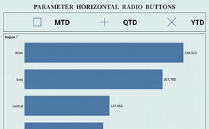 Parameter Horizontal Radio Buttons