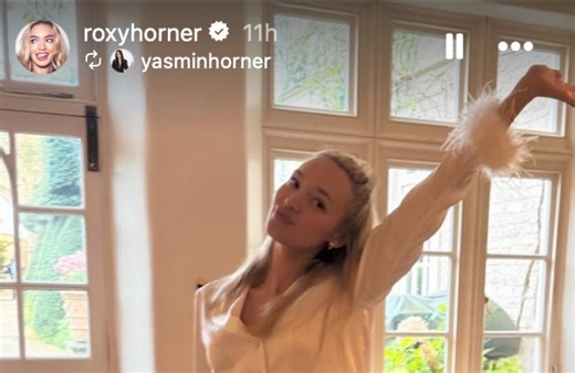 Jack Whitehall’s bride Roxy Horner has shared glimpses from their countryside wedding