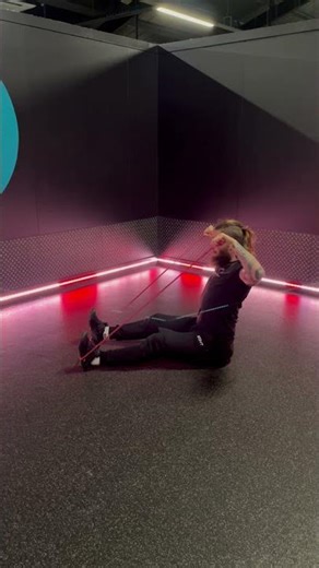 Band Seated Face Pull External Rotation Exercise Demo