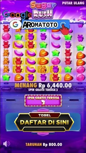 AROMATOTO || DEMO SLOT PRAGMATIC PLAY SUGAR RUSH 1000 || MAXWIN SLOT ONLINE