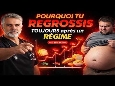 Pourquoi tu regrossis TOUJOURS après un régime (ce n'est pas ta faute — je explique)