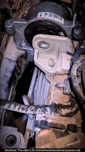 Engine Mount Replacement 🔧 | Step by Step Guide for Smooth Engine Support #shortsfeed