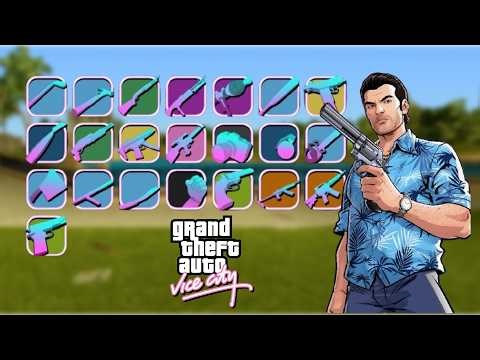 Where to Find the Best Weapons in GTA Vice City (Flamethrower, RPG, & More!) #gta
