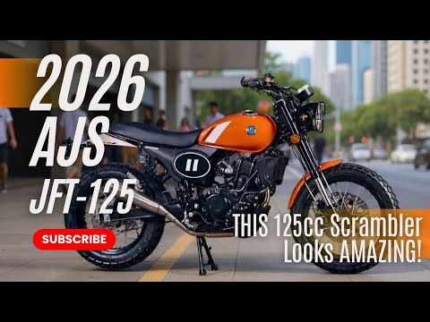 2026 AJS JFT-125 Scrambler: Price, Design, Colors, Specs, Features, Availability