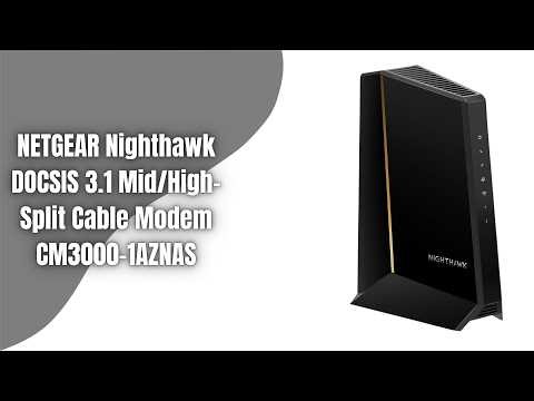 NETGEAR Nighthawk CM3000 Review | Best DOCSIS 3.1 Cable Modem for 2.5Gbps Plans!