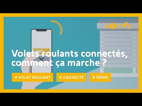 Volets roulants connectés : simplifiez-vous la vie | Somfy