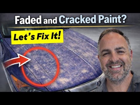 The BEST Way to Repair Faded Car Paint!￼