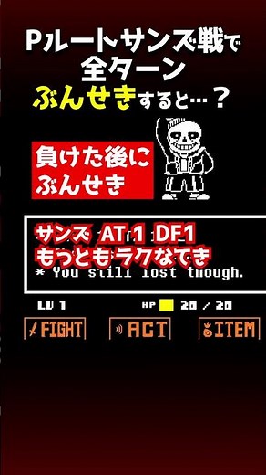 What is the hidden line you can see if you analyze after losing to Sans on the P.R. Route? #Under...