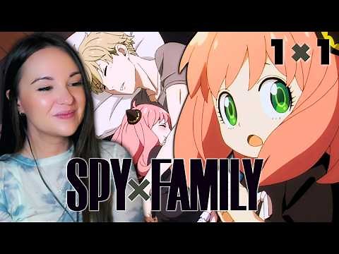 OMG I love this already! | SPY x FAMILY REACTION Episode 1 "Operation Strix"