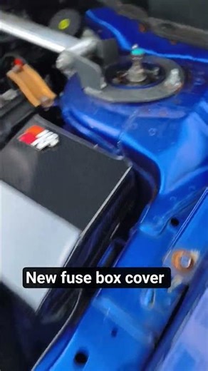 new carbon fiber fuse box cover for lancer gts #mitsubishi #lancergts