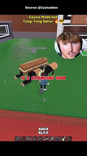 Caylus Aura Mode got Tung-tung in Steal Brainrot😎⚡#roblox