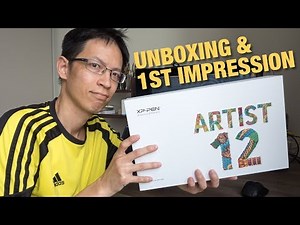 XP-Pen Artist 12 Pen Display (Unboxing & First Impression)