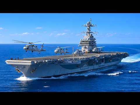 USS John F. Kennedy (CVN-79) in Full Action — America’s New Supercarrier