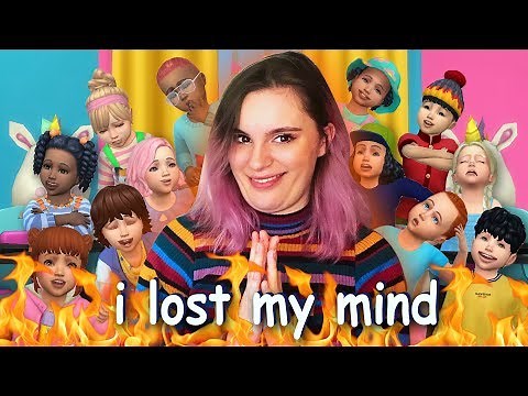 SIMS 4 100 TODDLER CHALLENGE