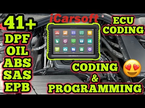 BEST 2025 Pro Diagnostic Tool iCarsoft CR Ultra P - 41+ Service Functions - Active Test - DPF Reset