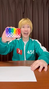 How do you write rainbow?🤗🌈❓#funny#lifehack#squidgame#squidgame2 | Tatuya Kitano