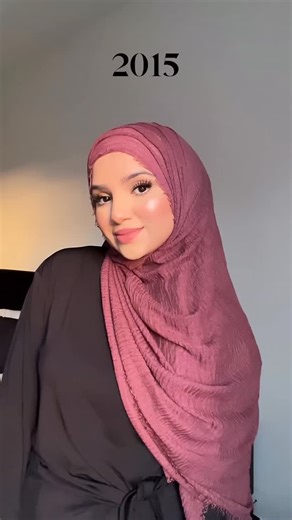 Saima Khan on Instagram: "10 years of hijab ❤️ All hijabs are from @culturehijab use code saima10 for a discount. Do you remember these styles? 🥰 #hijabstyle #musttry #viral #modestfashion #hijabfashion"