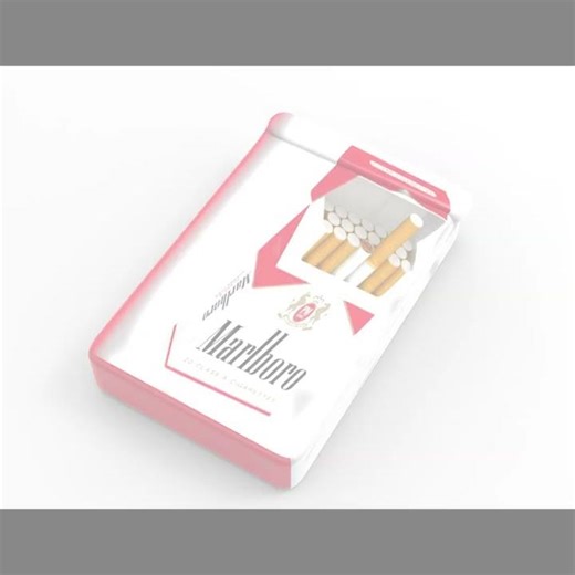 Cigarettes Packet Modeling #mayamodeling #3dcompositing