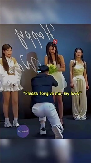 He gave the flowers to the wrong wife