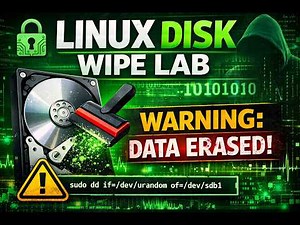 Linux Disk Wiping Lab | Cybersecurity Training (dd Command Explained Step-by-Step)