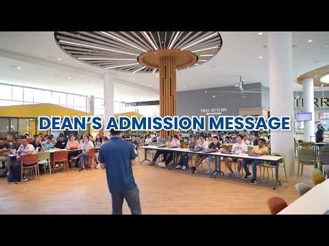 NUS Computing Admission 2026: Dean's Admission Message