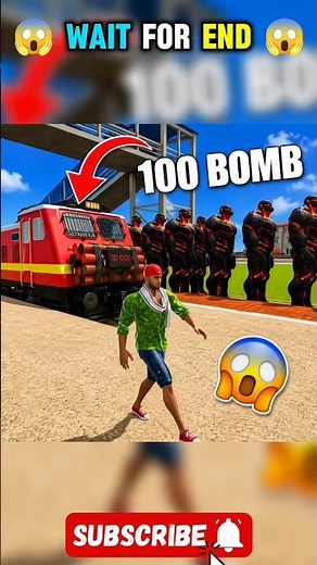 🚆 TAKING REVENGE ON THE TRAIN! 😳#shorts #indianbikedriving3d #gta