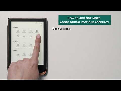How to add one more Adobe Digital Editions account? | PocketBook