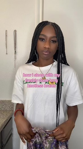 Sleeping Tips for Knotless Braids: How to Style Braids for Bedtime