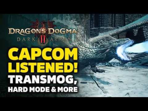 Dragon's Dogma 2: Dark Arisen Just Got HUGE New Details! (Transmog, Hard Mode & Way More)