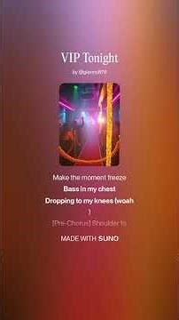 VIP Tonight #songlyrics #music #love #lyrics #shorts