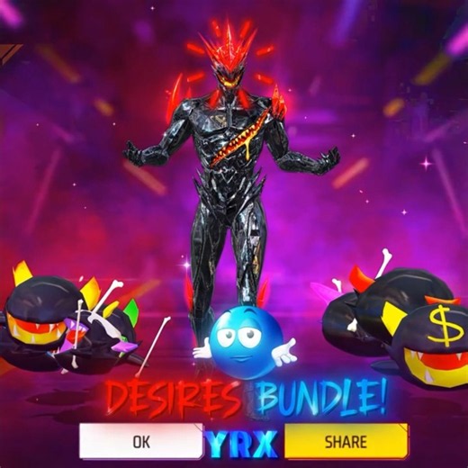 NEW BUNDLE 😱☠️ #freefire