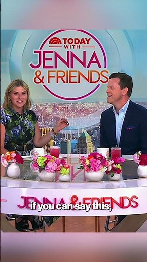 Jenna Bush Hager Shocks Willie Geist By Cursing On 'Today' #shorts