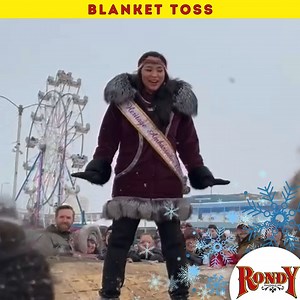 Embrace Tradition with the Blanket Toss! Experience the exhilarating Blanket Toss, an ancient Alaska Native tradition, right here at Fur Rondy in the Carnival Lot! Feel the energy, witness the artistry, and celebrate cultural heritage! Come lend a hand to the toss or climb up for your turn to fly. Head over to www.furrondy.net for more! 🌟 #FurRondy #MyRondyStory #Alaska #RondyLife #AlaskaTraditions #AlaskaNative #ANTHCToday #WEIO The Blanket Toss is proudly supported by Alaska Native Tribal Hea