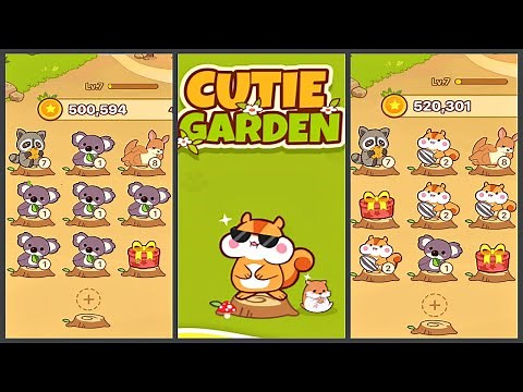 Cutie Garden (Gameplay Android)