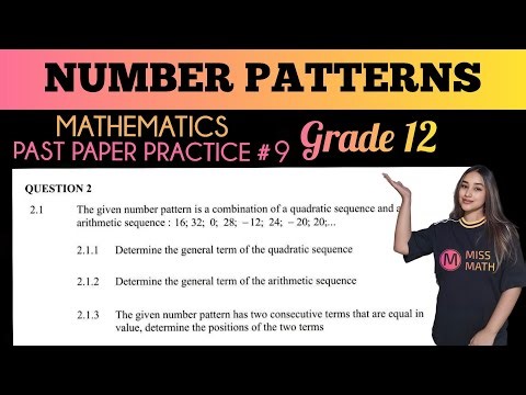 Grade 12 Number Patterns - Past Paper Practice #9