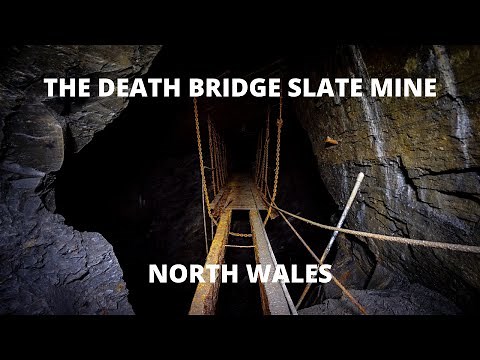 THE DEATH BRIDGE abandoned slate mine north wales