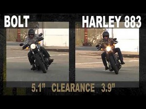 Harley 883 vs yamaha bolt 950cc