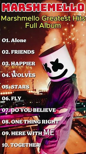 Marshmello Greatest Hits |Marshmello Best Songs Of All Time #marshmello #edm #shorts