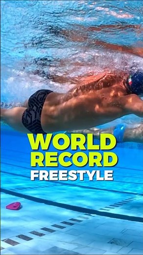 The secret to a world-record freestyle starts before you even begin your pull. 🤯🏊‍♂️
