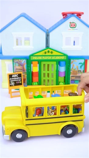 Satisfying Cocomelon Musical Yellow School Bus Toys | Best Collection Review #short #toy #funny