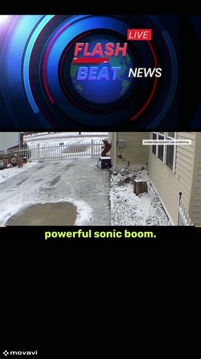 Asteroid triggered the boom heard across entire states #meteor #astronomy