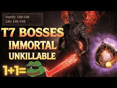 THE IMMORTAL BARB IS BACK - EASY T7 BOSSES THE UNKILLABLE Build