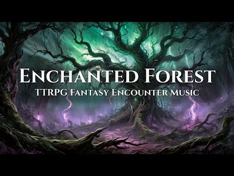 Enchanted Fey Forest Music — Dark Fantasy Battle Music for D&D & TTRPG (1 Hour)