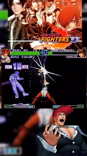 Iori #combo 19 #hits #kof 97 #infinity #plus