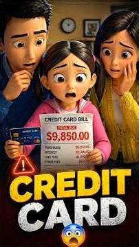 Should Kids Use Credit Cards? 😳 | Big Money Mistake Parents Must Know