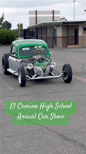 El Camino High School Annual Car Show #automobile #shorts #fyp #corvette #fast #racing