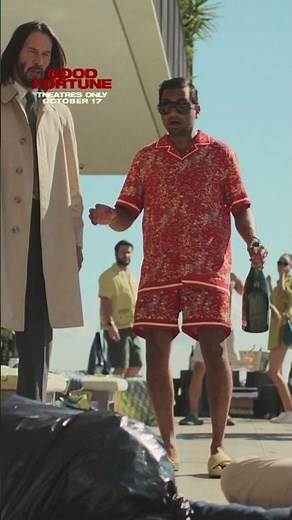 he’s winging it. #goodfortune is in theatres october 17!