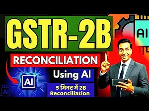 GSTR-2B Reconciliation Using AI | Automated ITC Matching & Error Detection Made Easy !