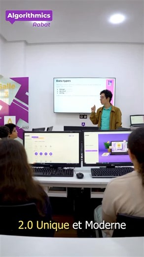 Algorithmics Rabat Souissi on Instagram: "🌍Découvrez les 7 avantages de la plate-forme Algorithmics : 1. 🚀 Adaptation Personnalisée :Les tâches s’ajustent en fonction des performances de chaque élève, leur permettant d’apprendre à leur propre rythme avec des conseils, des révisions et des tâches supplémentaires. 2. 🏡 **Accès de la Maison :** Nos élèves adorent tellement la programmation qu’ils veulent continuer à apprendre pendant leur temps libre. Notre plateforme offre un accès complet depu